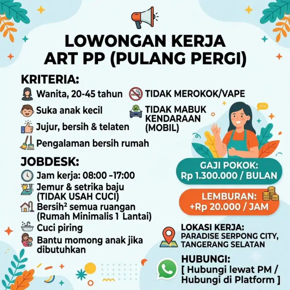 Dibutuhkan ART PP