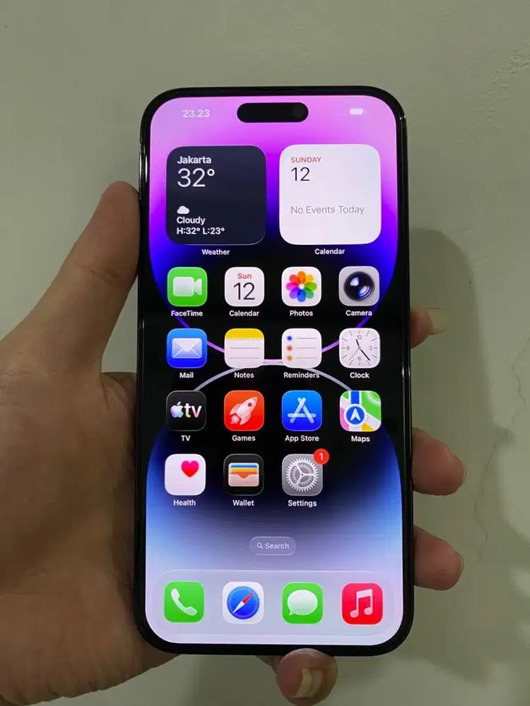 jual iphone 14promax 256gb ex resmi ibox muluss