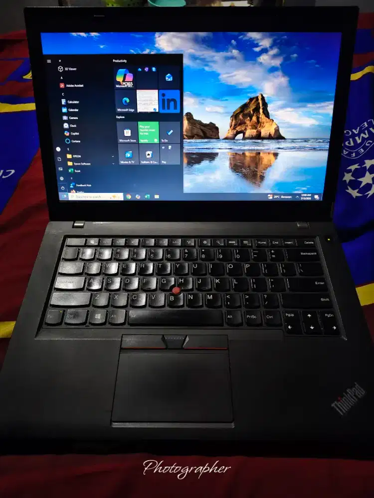 Lenovo thinkpad i5 gen  6300U RAM 8GB STORAGE 256GB