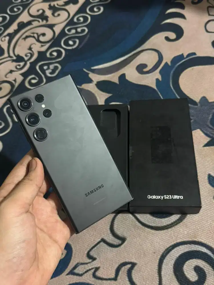 Samsung S23 ultra 12/512gb Resmi Fullset