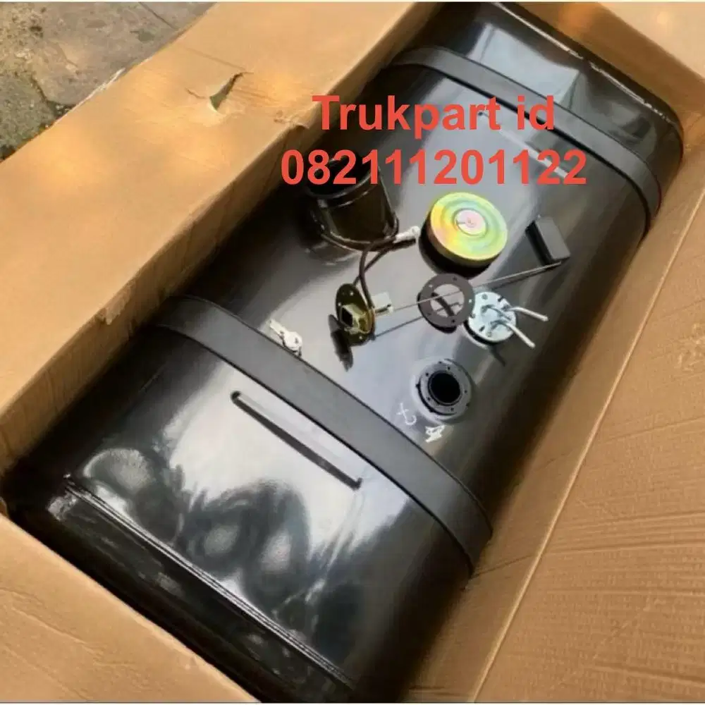 TANGKI SOLAR HINO LOHAN FM260TI FM320TI ORIGINAL SET 200L + TUTUP