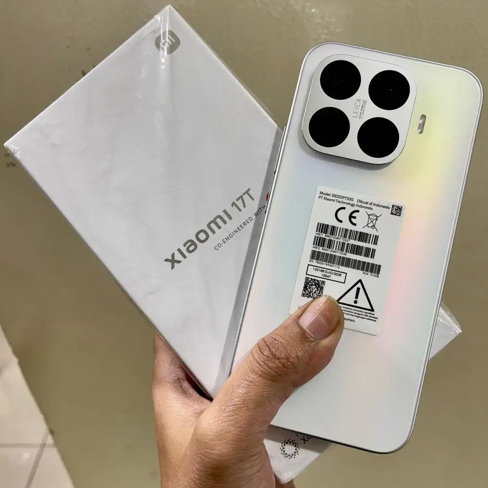 Xiaomi 17 T ram 12 / 512 resmi fullset original BNOB