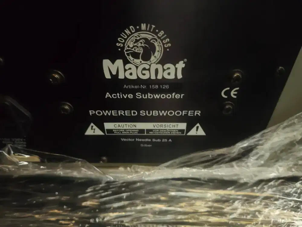 Subwofer MAGNAT 10in mulus siap paki