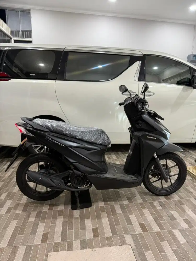 KM 300 PERAK‼️ Honda Beat SMARTKEY 2024 Model 2025 Warna Hitam Doff