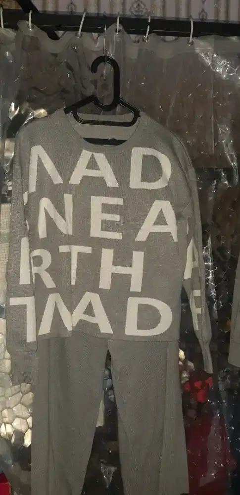 Set baju rajut adem