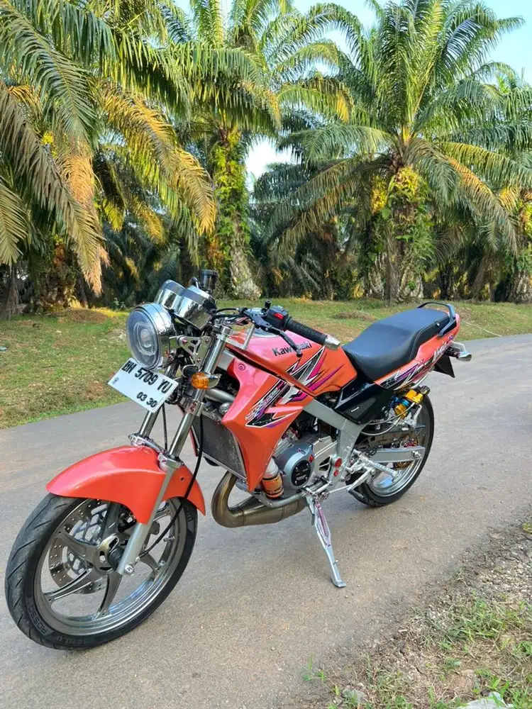 Kawasaki ninja R 2015 orange asli