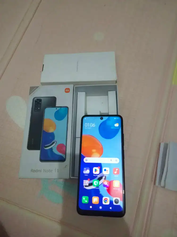 Xiomi note 11 NFC  Black Ram 4/128 GB Fullset