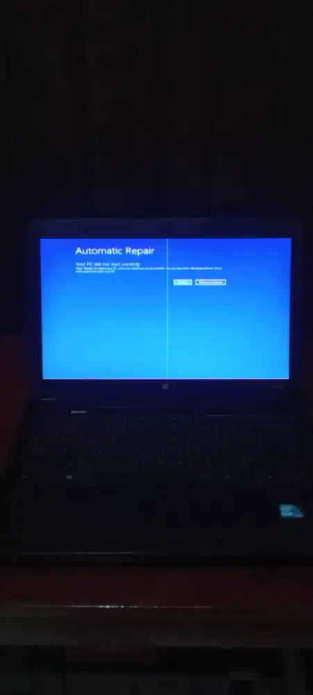 Laptop compag Hp 430 kondisi minus