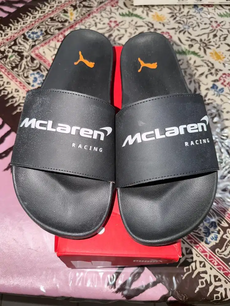 Sandal Puma Mclaren Leadcat 2.0 Black/White Size US 9 / 42 Original