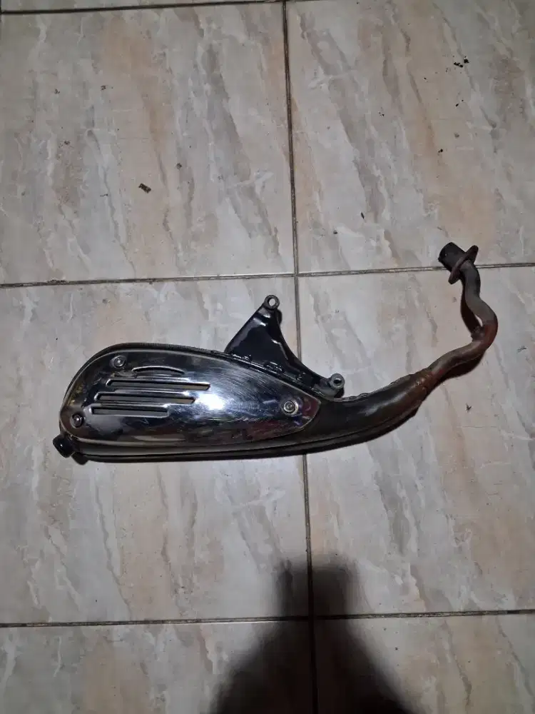 Knalpot std vespa matic