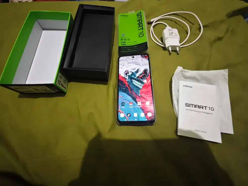 Infinix Smart 10 64/4GB - Lengkap Box & Baru Pakai Sebentar