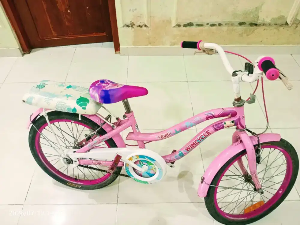 Sepeda Anak Perempuan Bekas