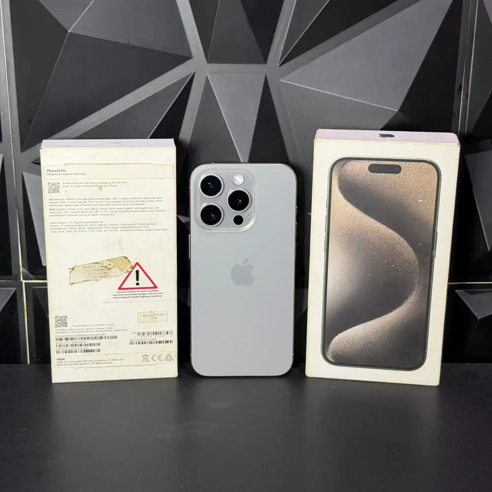 iphone 15pro 128gb ibox natural titanium