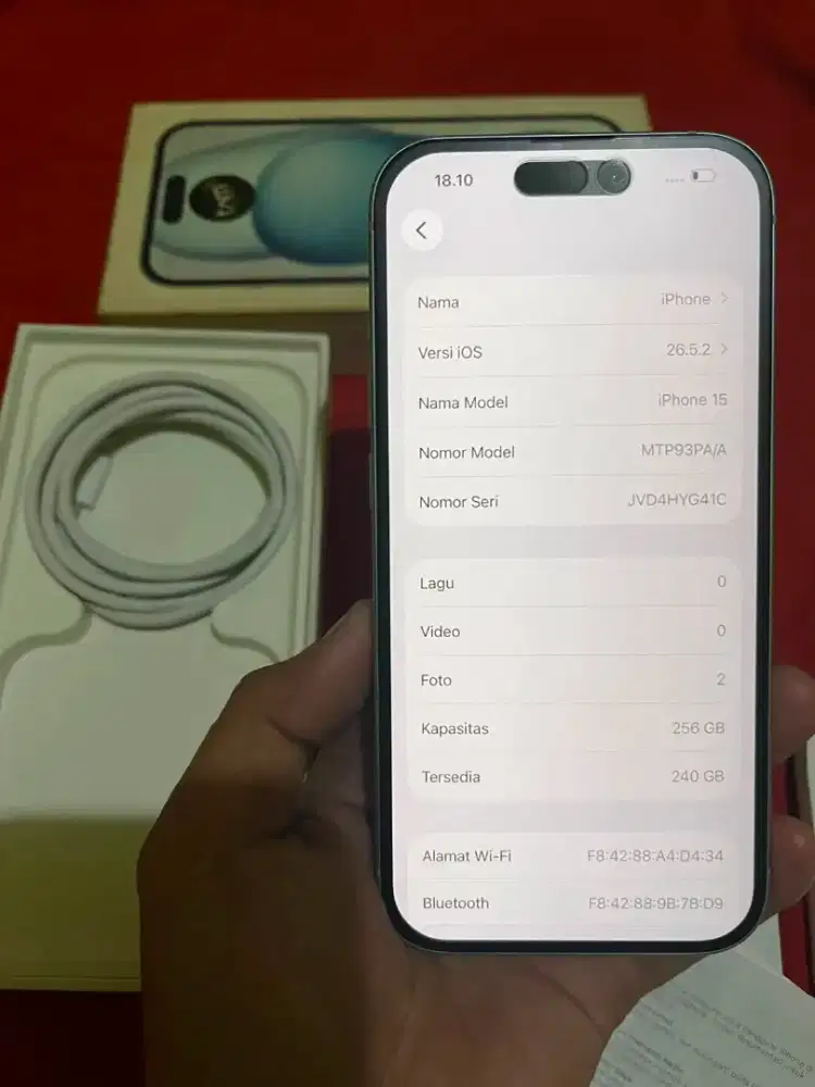 iPhone 15 iBox 256 pulset orian