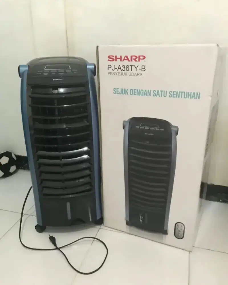 Air Cooler Sharp Fullset Nego Bensin