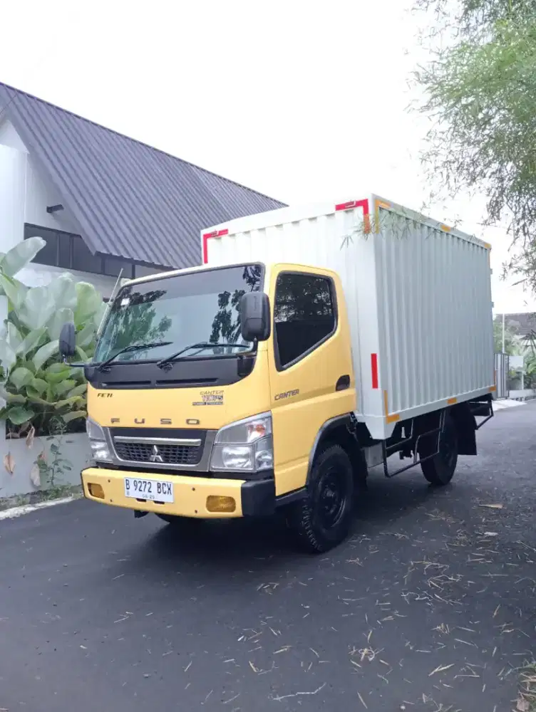 CANTER FE71 2019 ENGKEL BOX BESI 12 KUBIK