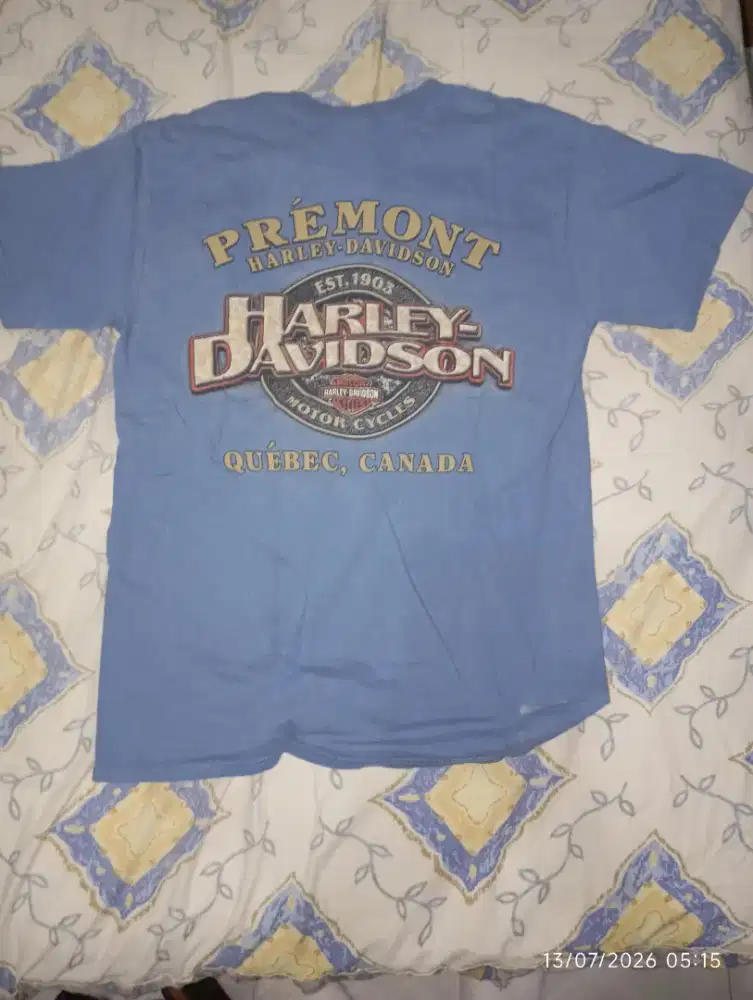 Jual kaos Harley Davidson asli dari Canada