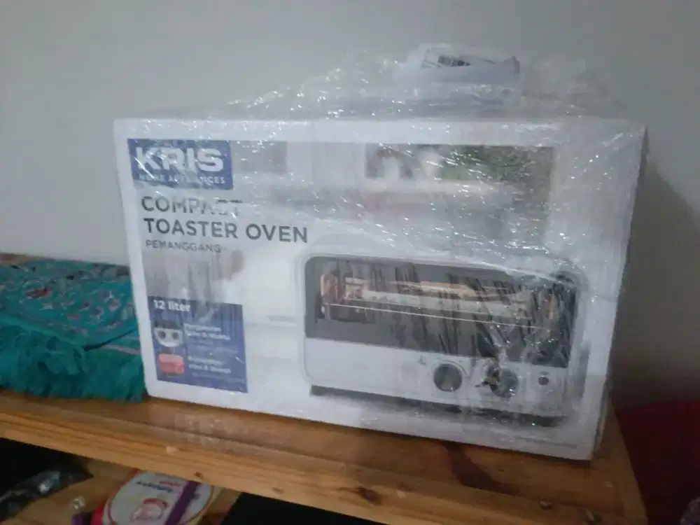 KRIS Compact Toaster Oven 12 Liter – BARU Belum Pernah Dipakai