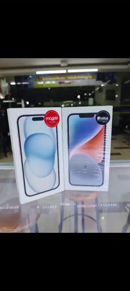 Iphone 15 BNIB garansi resmi ibox gdn blibli digimap danjg 14 murmer