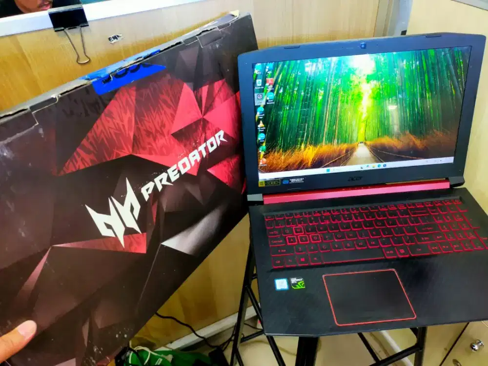 Dijual laptop Acer gaming NITRO PREDATOR AN515-52 I5-8300H Ram16GB 512