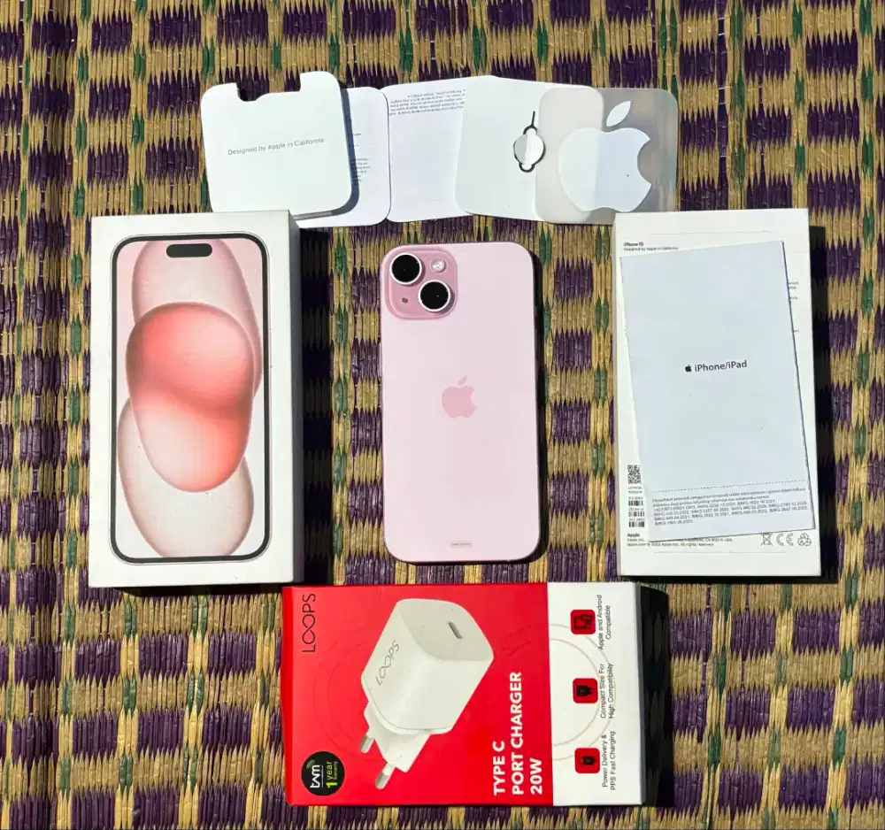 iphone 15 128 gb pink ibox