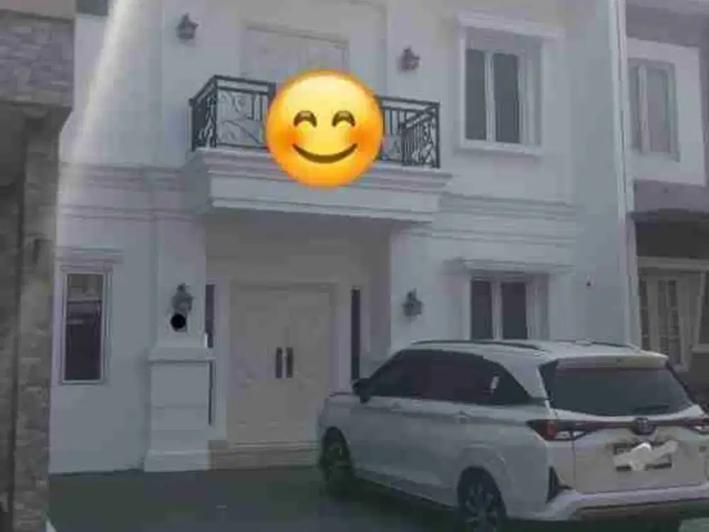 Jual cepat rumah cantik like new sudah renovasi disain depan tampak mewah. Kota Wisata Cibubur
