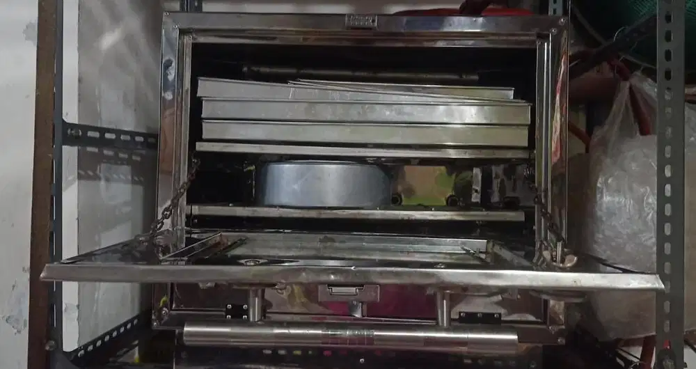 Oven gas, 2 rak, 60x 40, baking