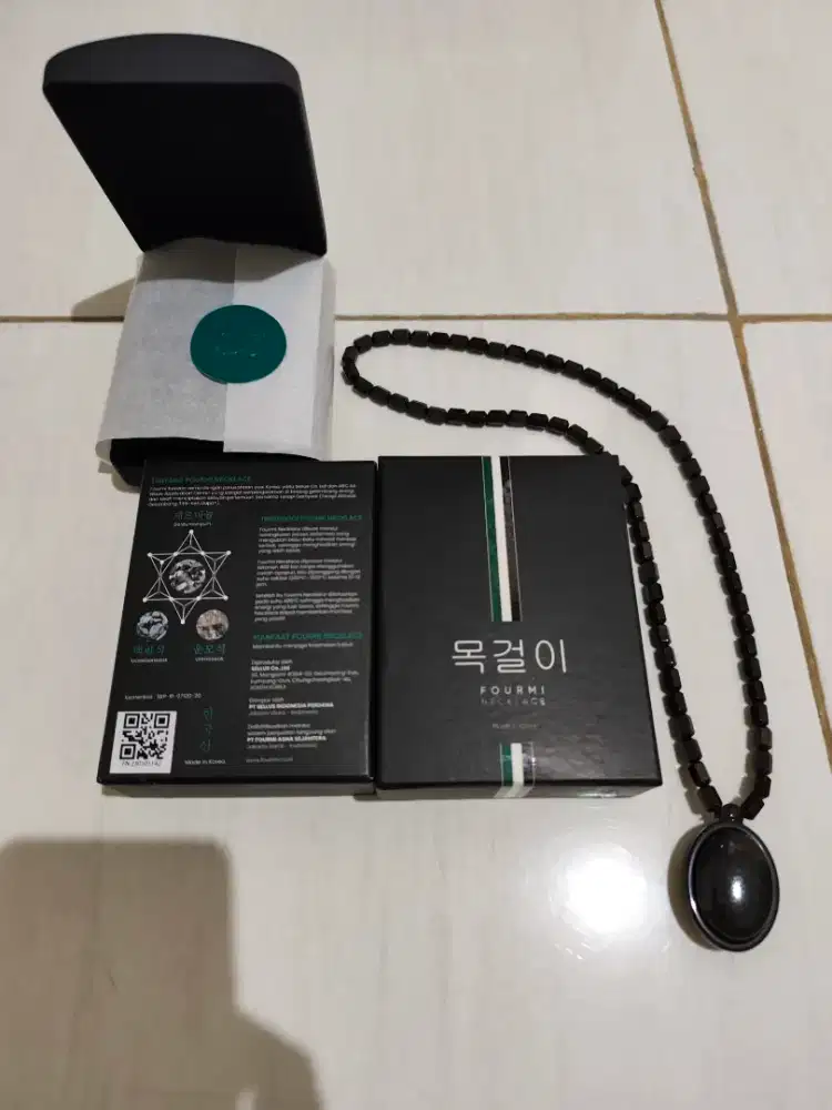 For Sale Fourmi Necklace korea (kalung kesehatan) dgn 6 batu langkah