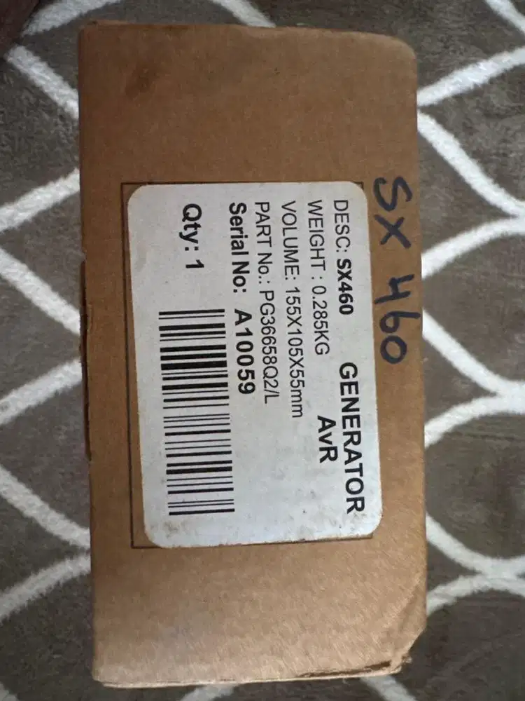 Generator AVR SX460