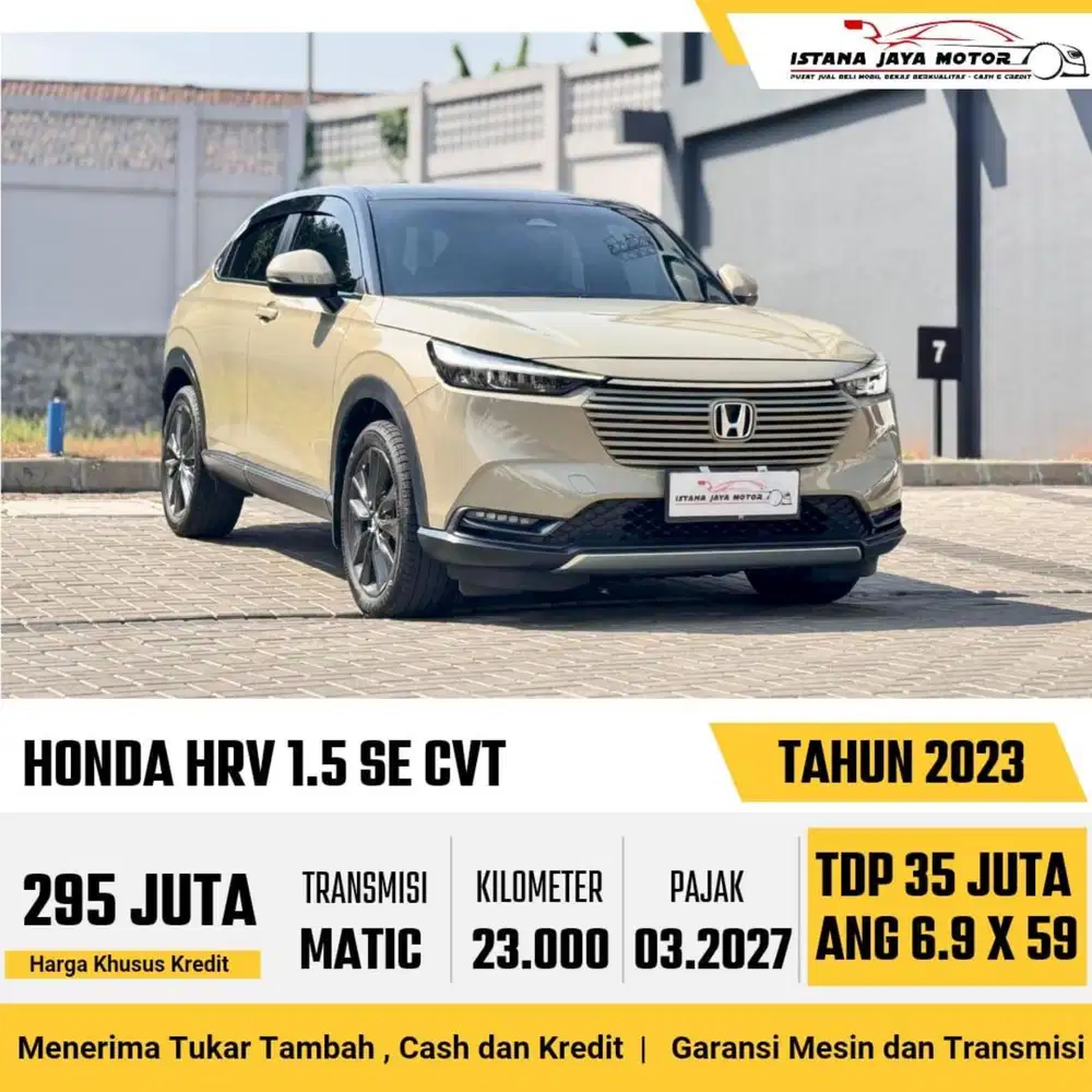 HONDA HR-V SE CVT AT 2023