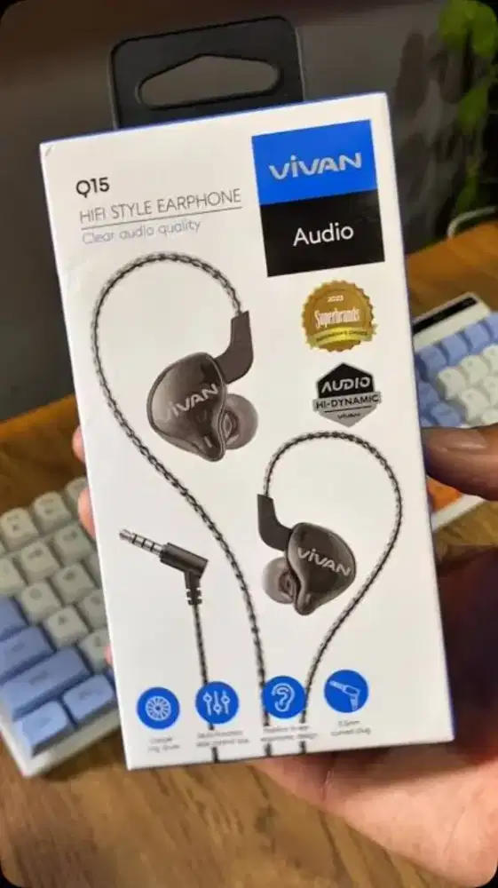 VIVAN Q15 Headset Stereo PowerFull Bass