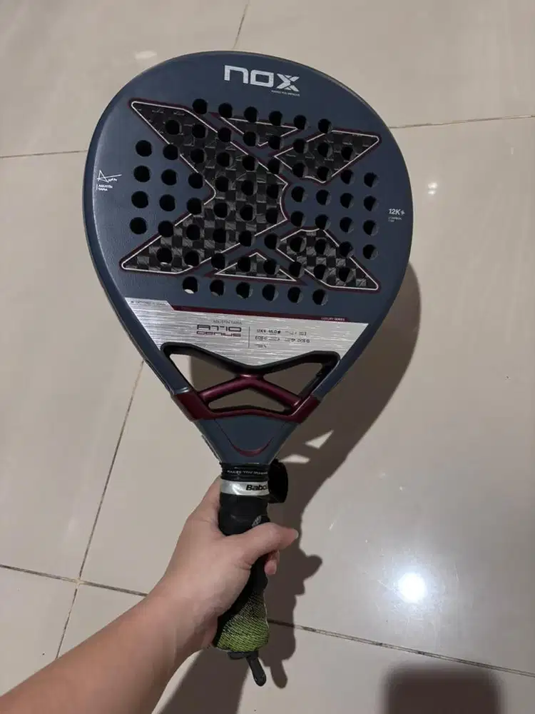 Raket padel Nox AT 10 genius 12k 2025