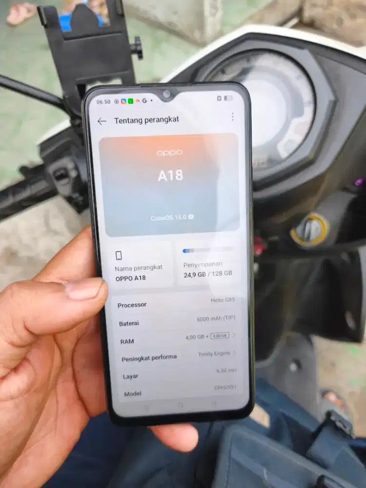 Oppo a18 4+4/128gb unit only
