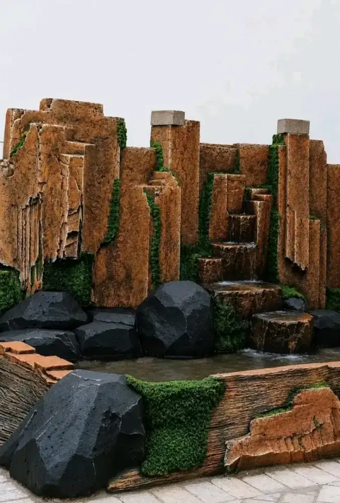 Taman mi minimalis modern