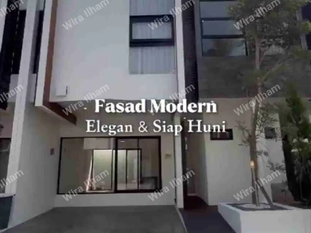Rumah 2 Lantai Lebar 7x11 dekat Stasiun KRL Sudimara