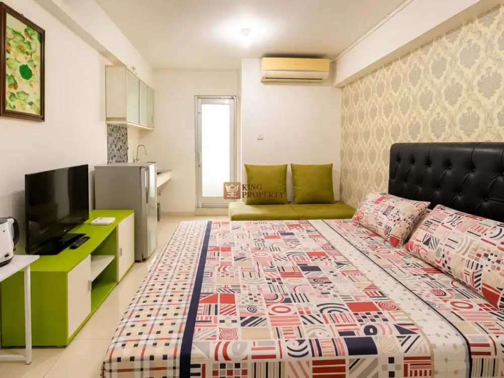 Studio Green Bay Pluit Modern Furnished Siap Huni – Dekat Baywalk Mall & Tol Dalam Kota, View Pool