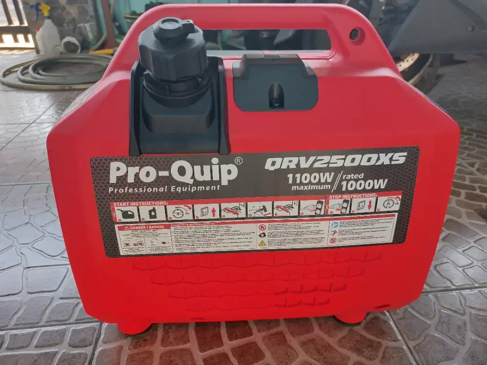 Dijusl genset proquip 1100W masih baru