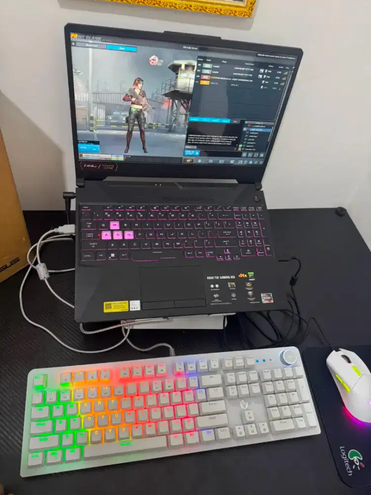 Laptop Gaming ASUS TUF A15 Fullset sangat Cocok untuk Gaming