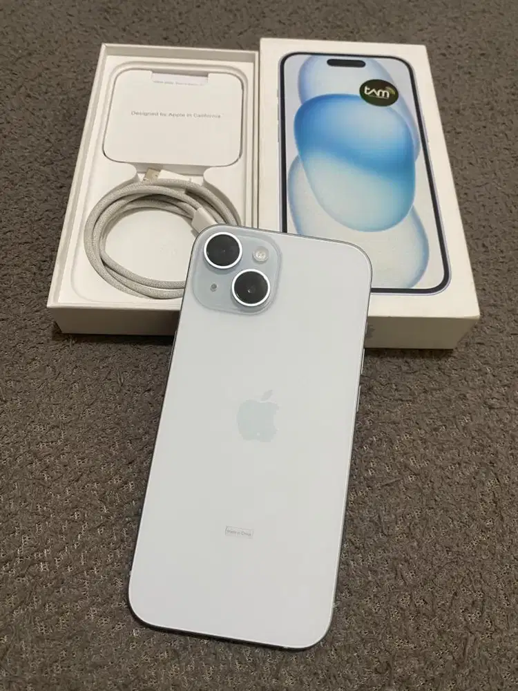 Di Jual  Iphone 15 128 GB iBox Blue Garansi ON Juni 2027