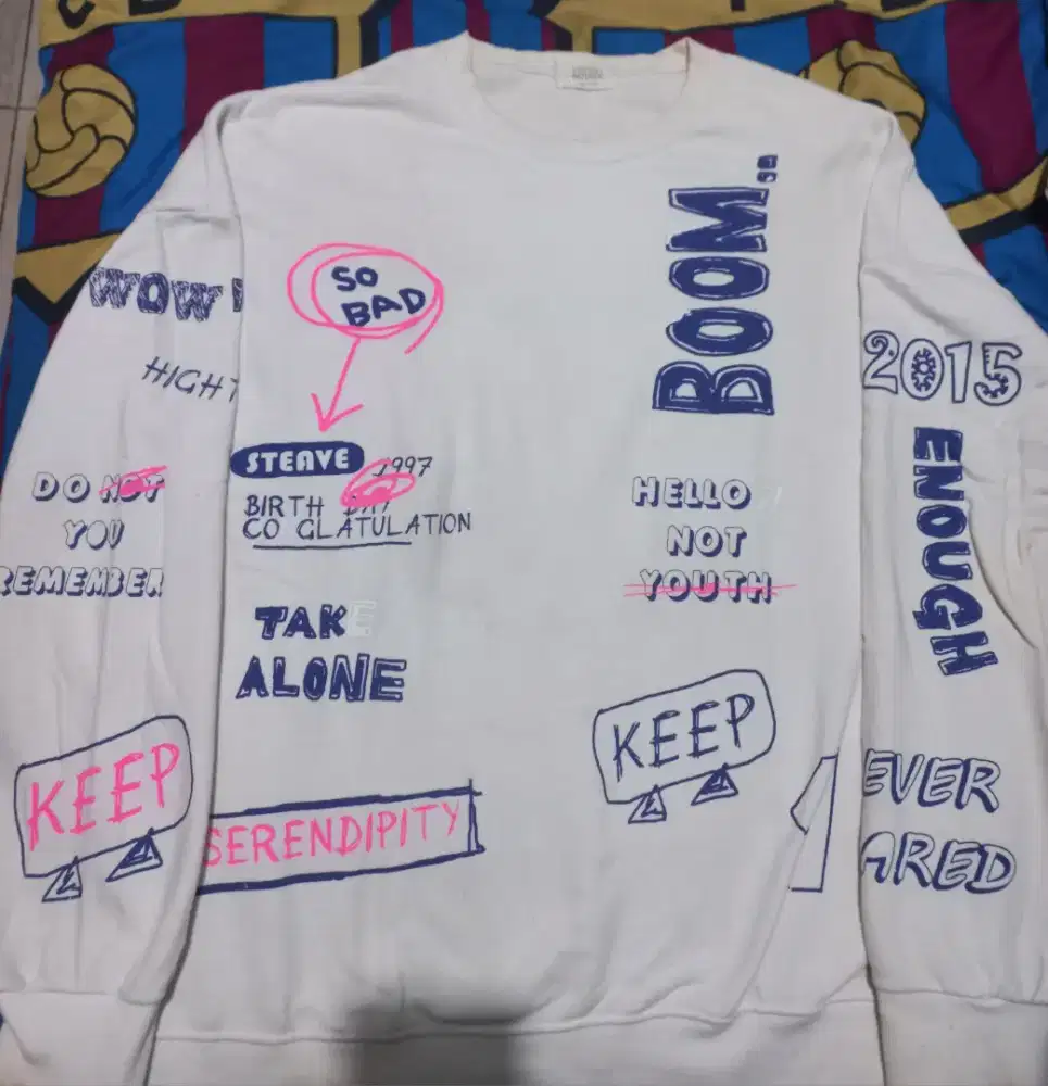 Sweatshirt Adidas Vintage + Vision Noisia Boom Crewneck