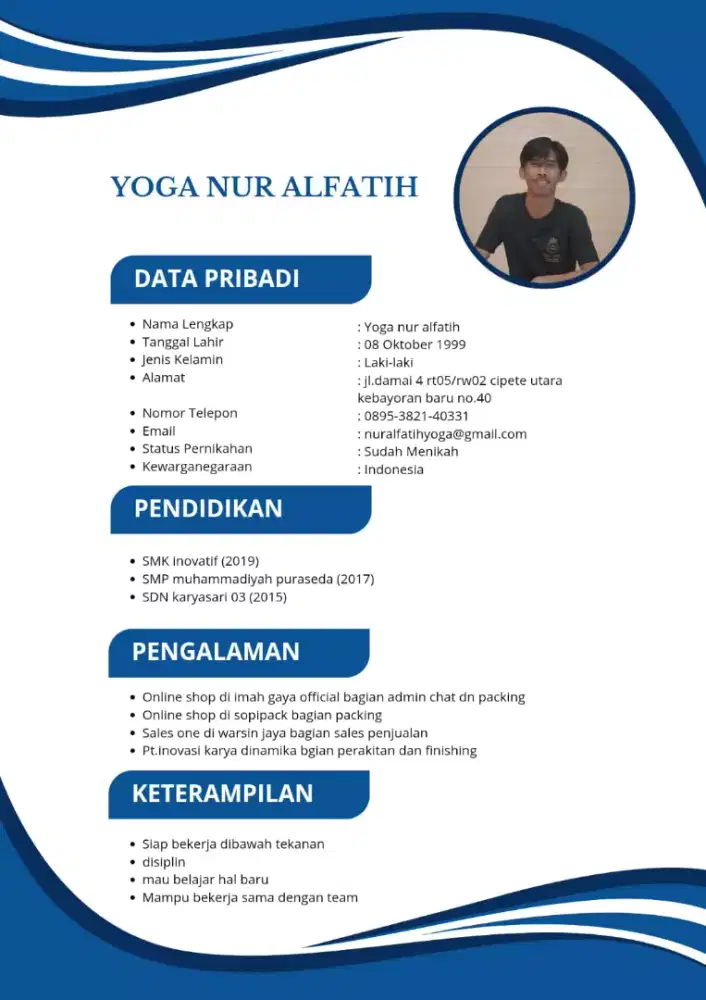 Info loker apa saja