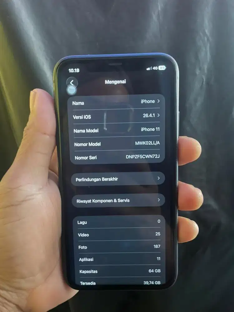 Iphone 11 64 gb inter allop