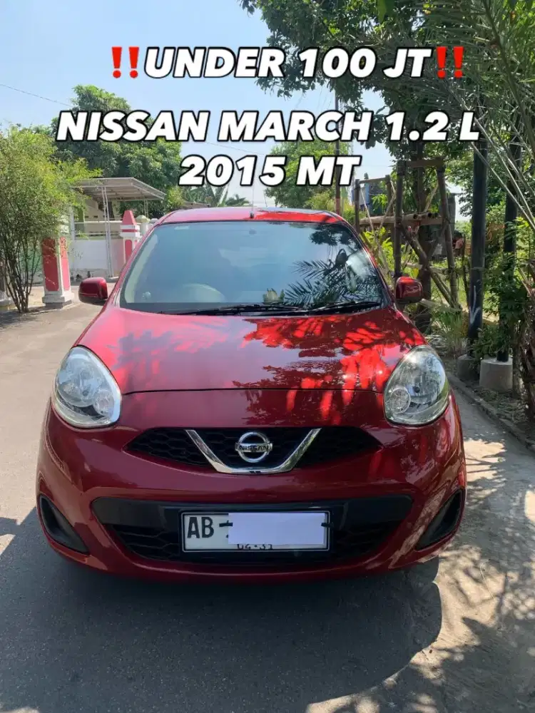 NISSAN MARCH L 2015 MANUAL MT
