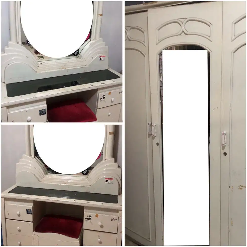 Meja rias dan Lemari pakaian