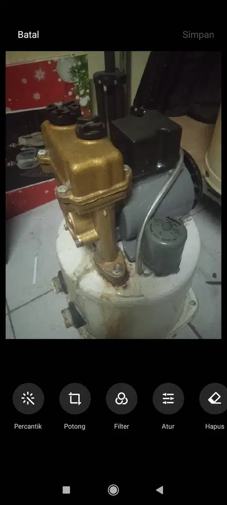 Pompa air merk Sanyo, model P-H 1308