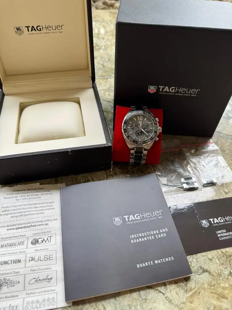 TAG Heuer Formula 1 Chronograph 43mm Black Dial Ceramic
