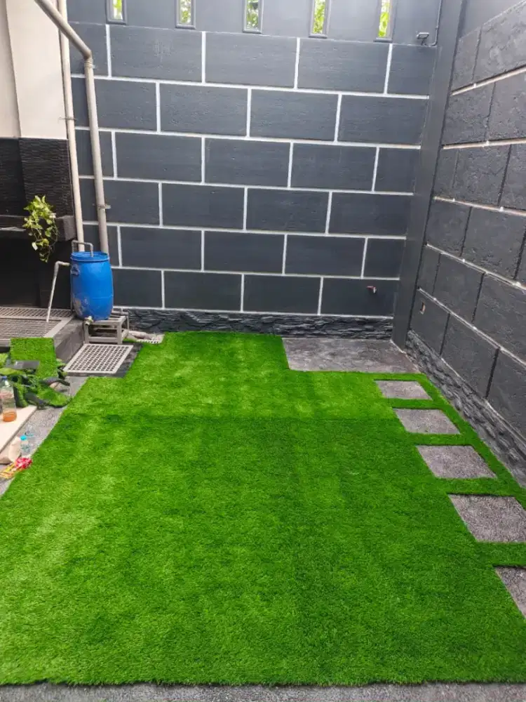 Depok rumput sintetis murah bisa cod