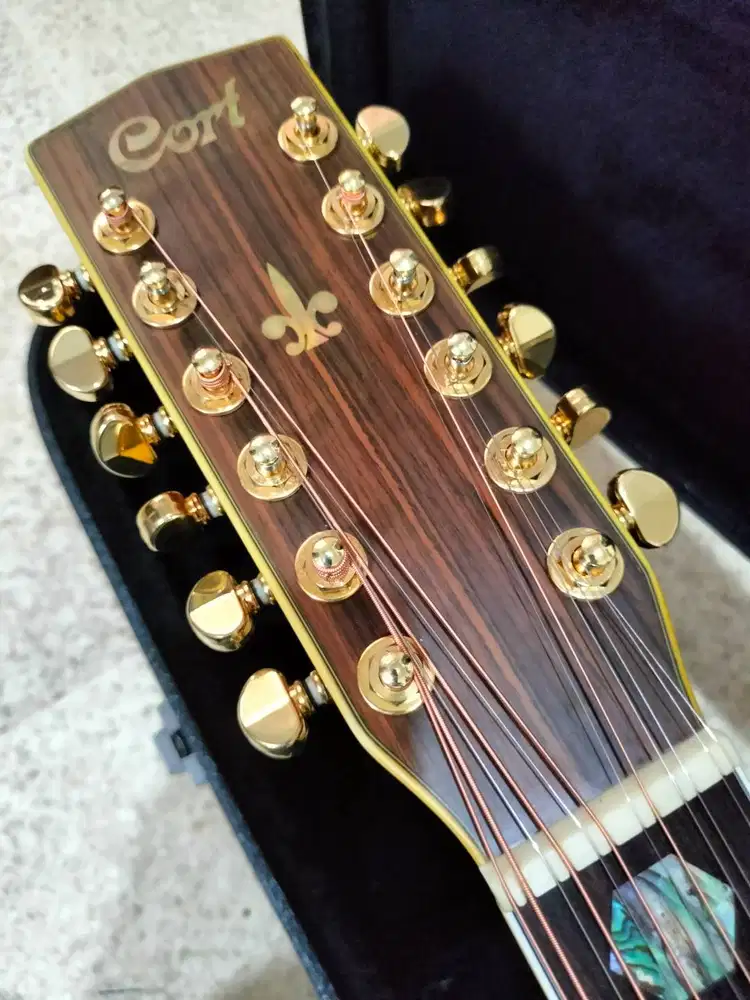 Gitar (Bs TT) Cort Premium 12 Strings Langka