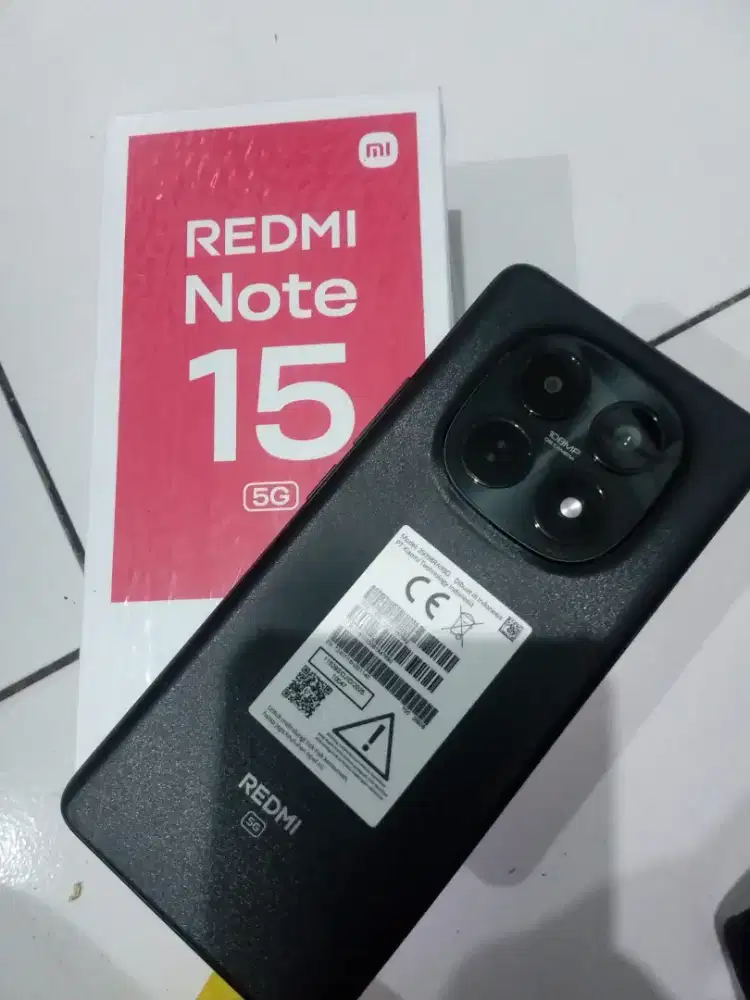 Jual tt redmi note 15 5G fullset