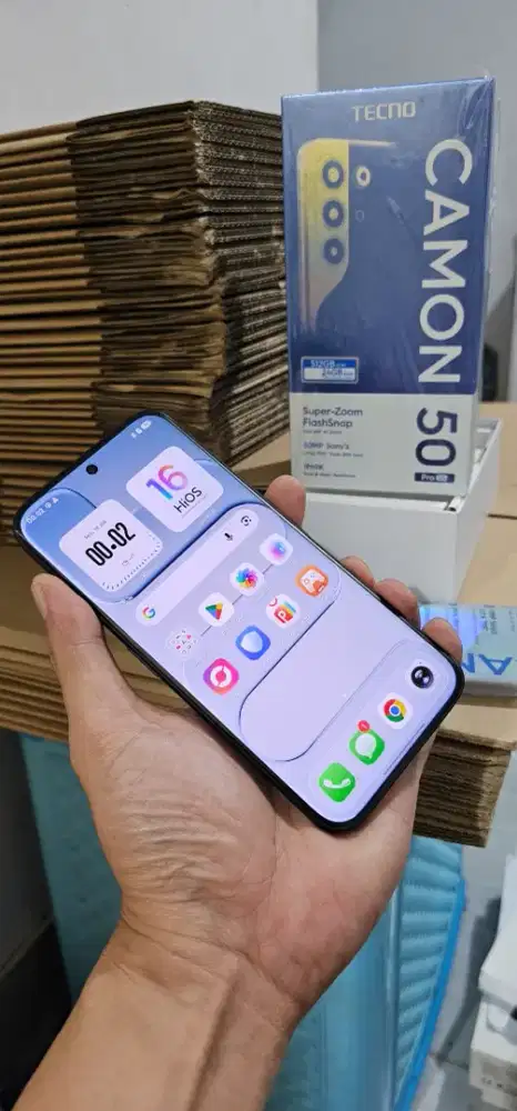 Tecno Camon 50 Pro 5G Ram 12/512gb Pemakaian 1 Hari